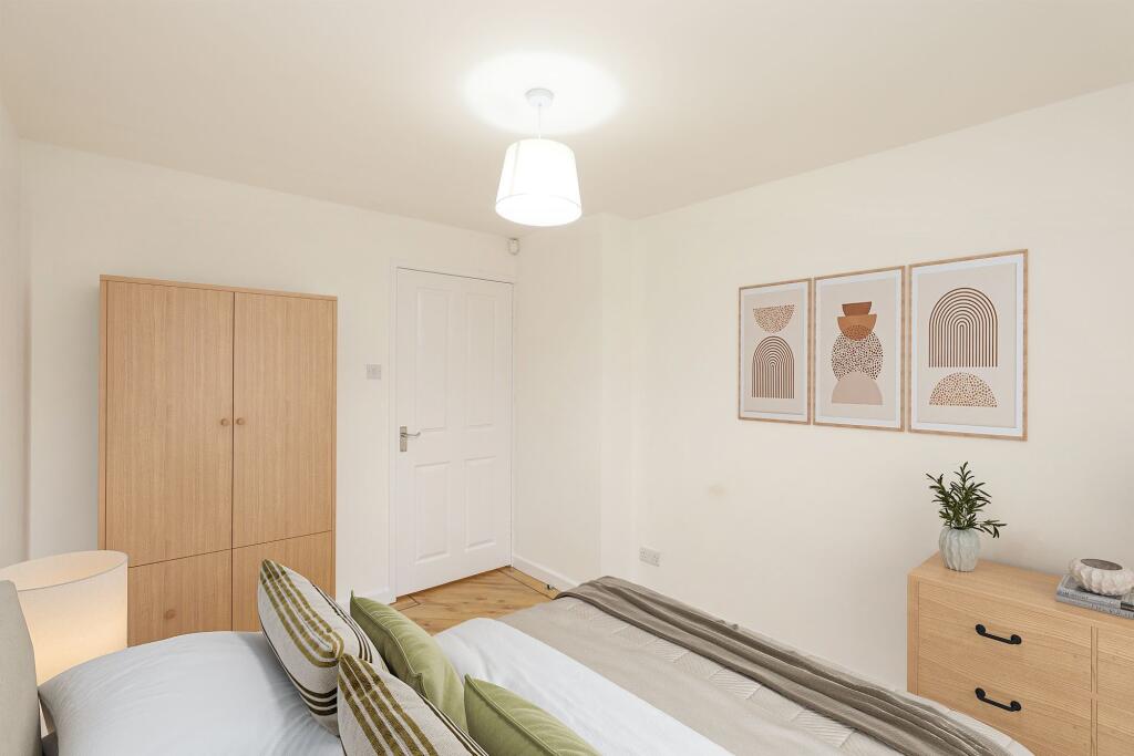 Virtually Staged Bedroom 1