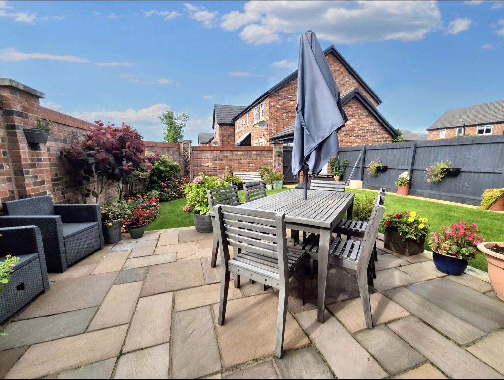 Rear garden
