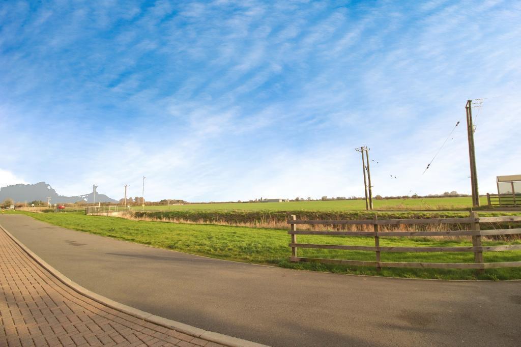 Field views to front aspect