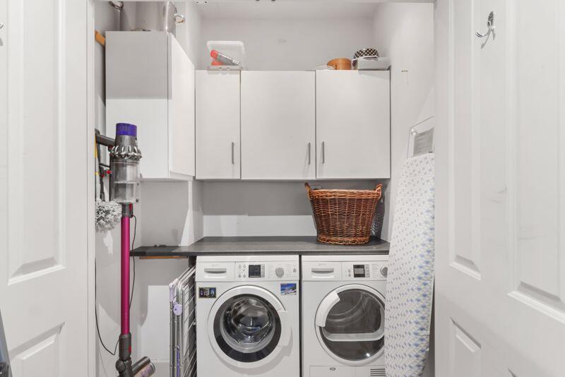 Utility area off hallway