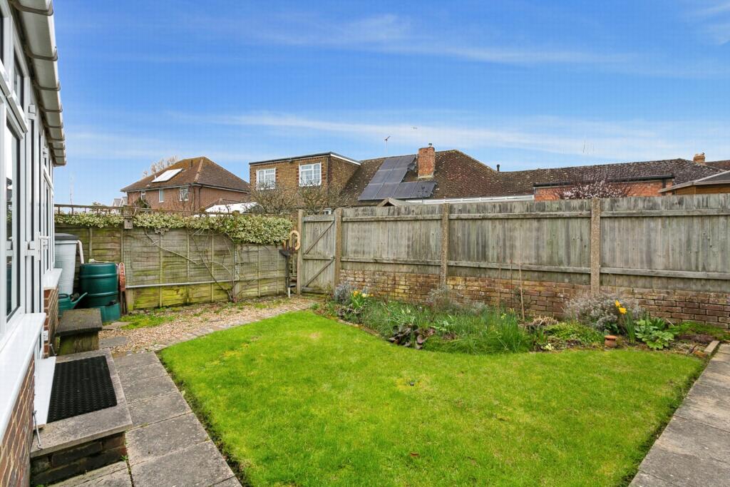 Rear garden