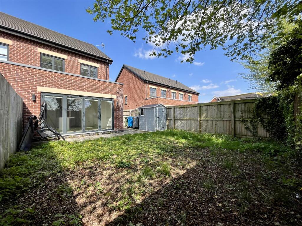 Rear of Property