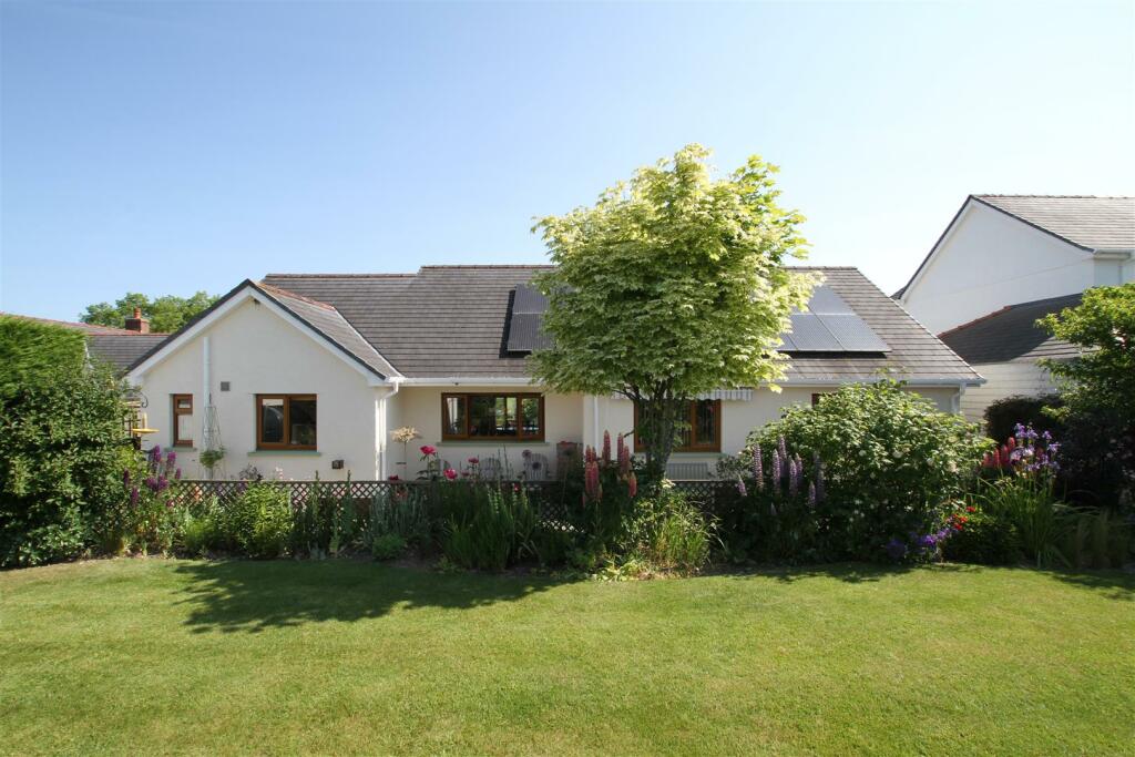 rear view of bungalow