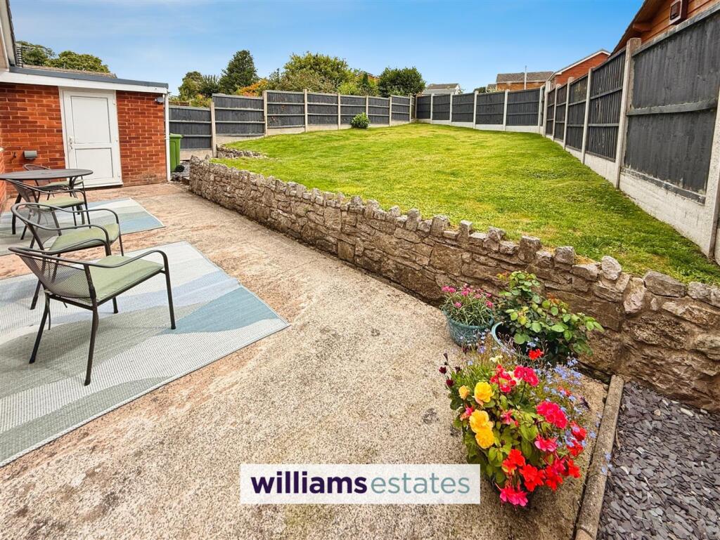 Rear Garden And Patio