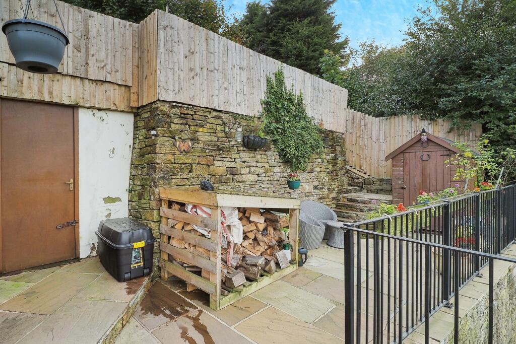 Patio and Store Room