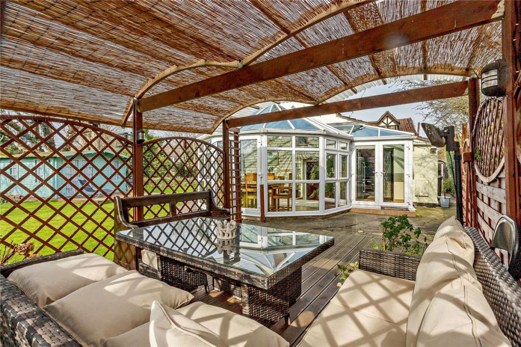 Covered Seating Area
