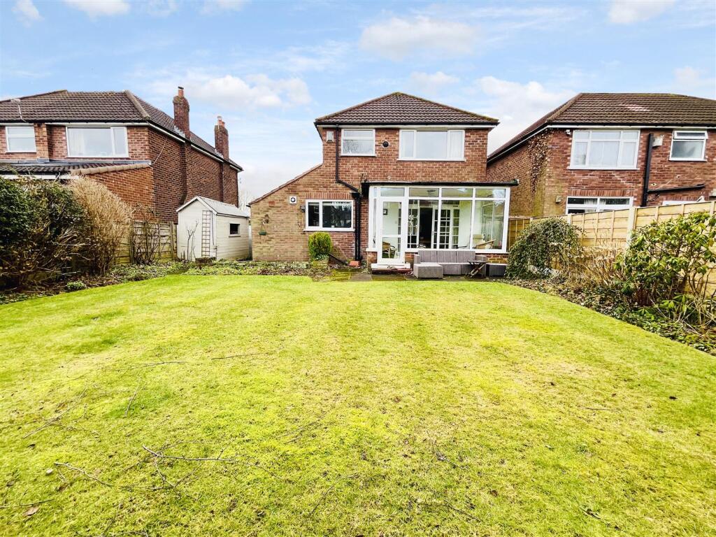 Rear of Property