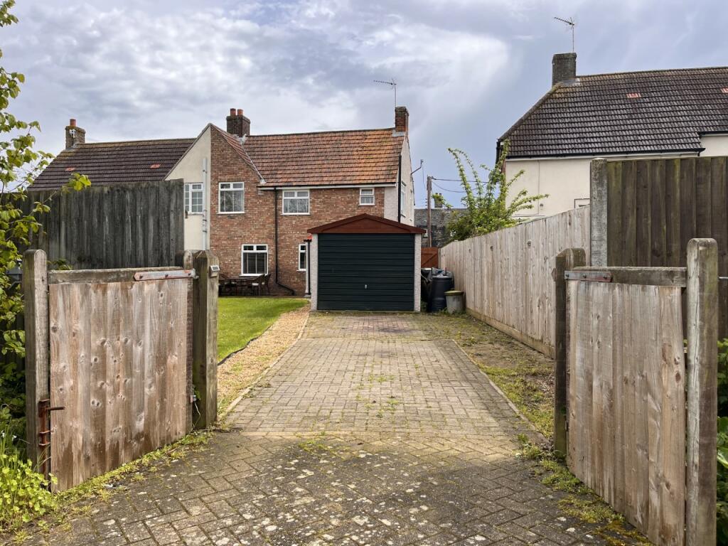 Rear of Property
