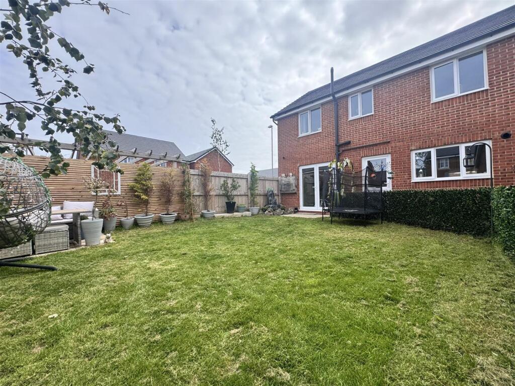 Rear garden