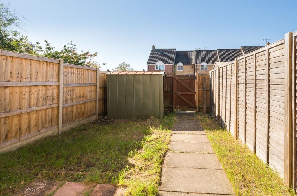 Rear garden