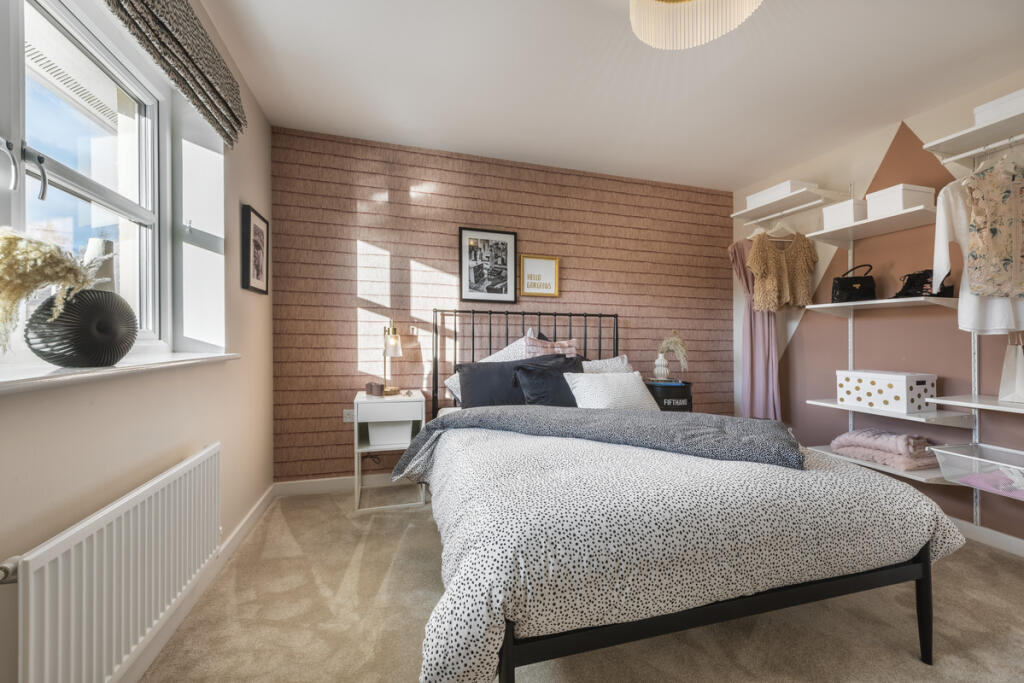 Indicative Bedroom, Contemporary Modern Decoration