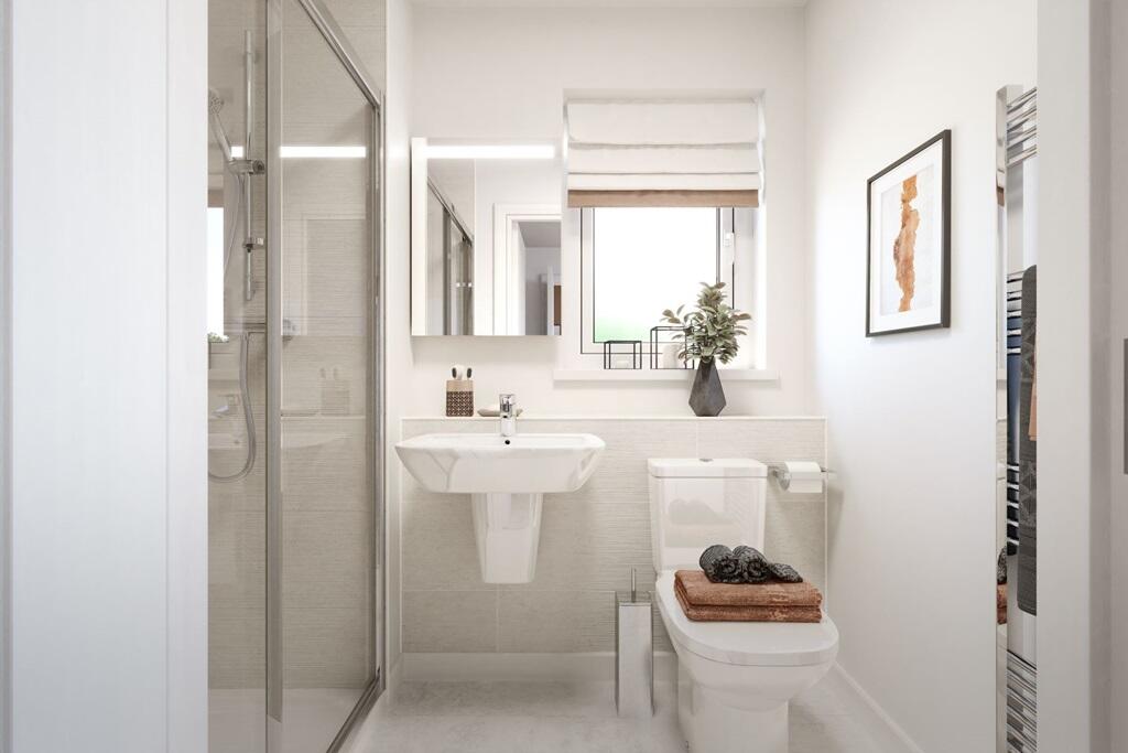 Mornings run smoother with your own private en suite
