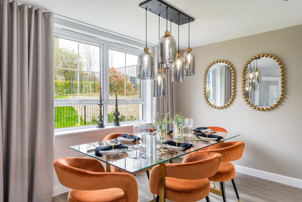 Dining space in Brechin house type