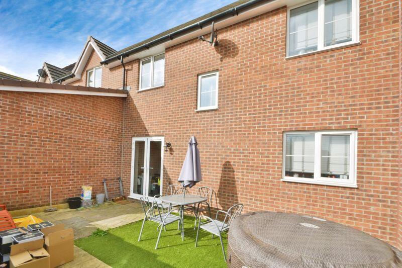 Rear view of property