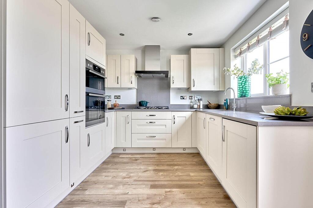 A brand new, modern kitchen is ready to go from the day you move in