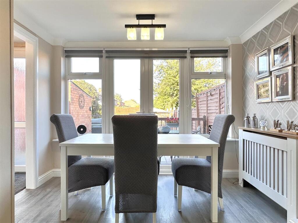 Dining Room With French Doors 227