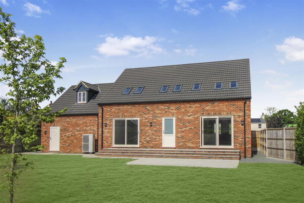 Rear of property
