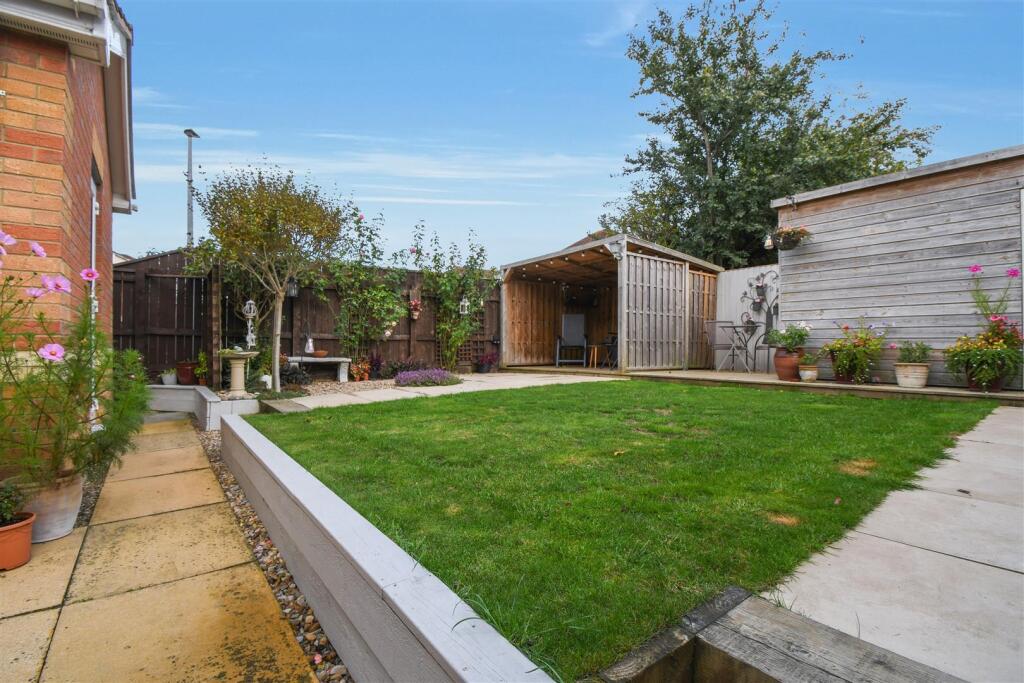 Rear garden
