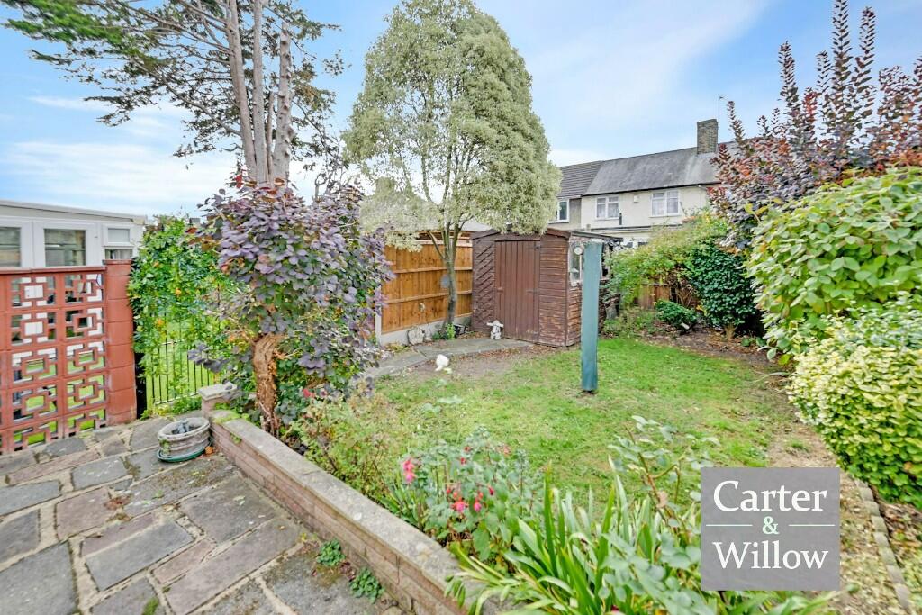 Private rear garden 