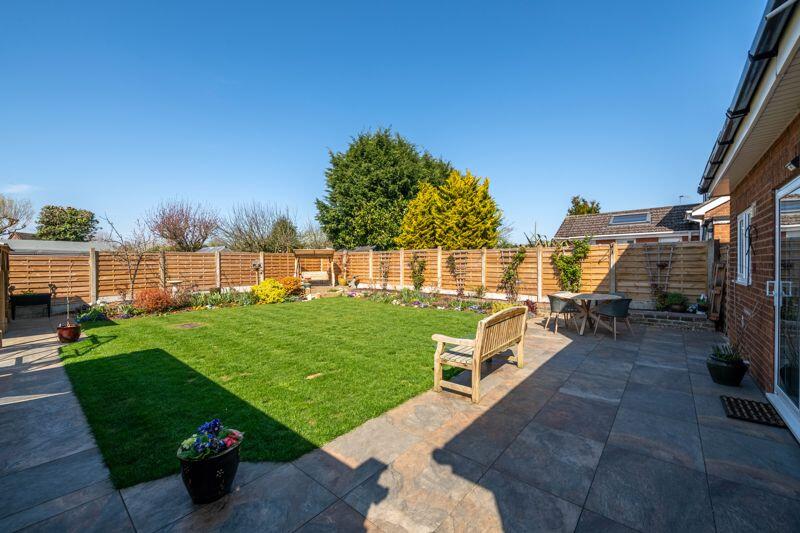 Rear garden