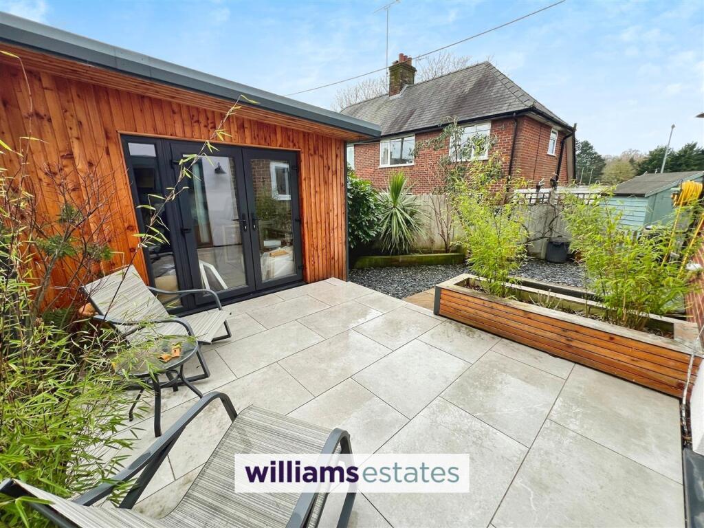 Garden Room And Patio Area