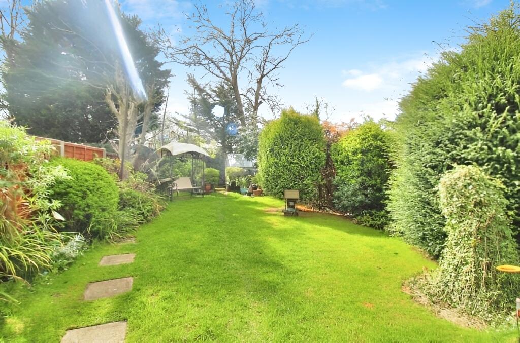 Rear garden