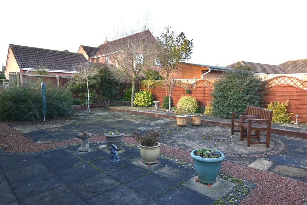 Rear garden