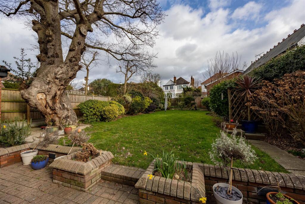 Rear garden