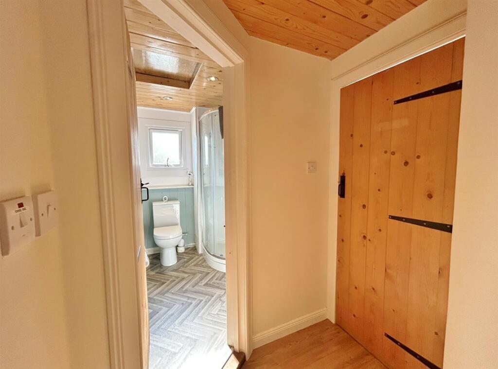 Towards shower room