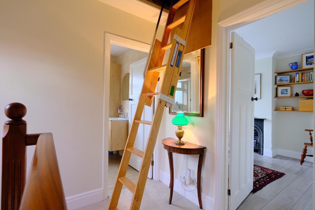 Access to large loft, could add a room