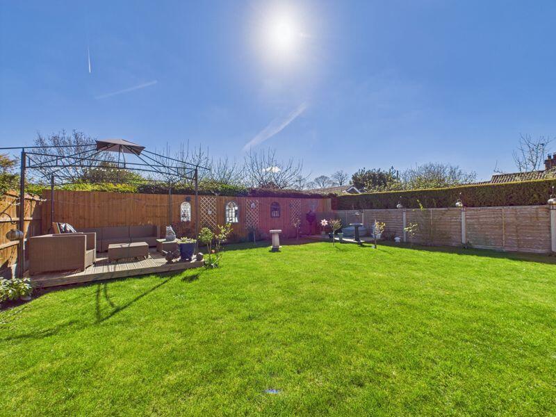 Rear garden