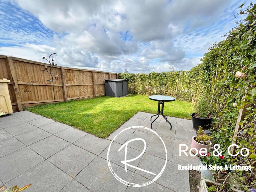 Rear garden