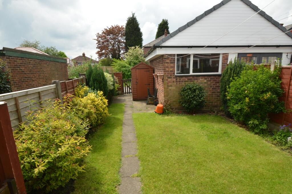 Rear garden