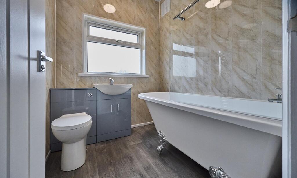 Refitted Bathroom to Rear