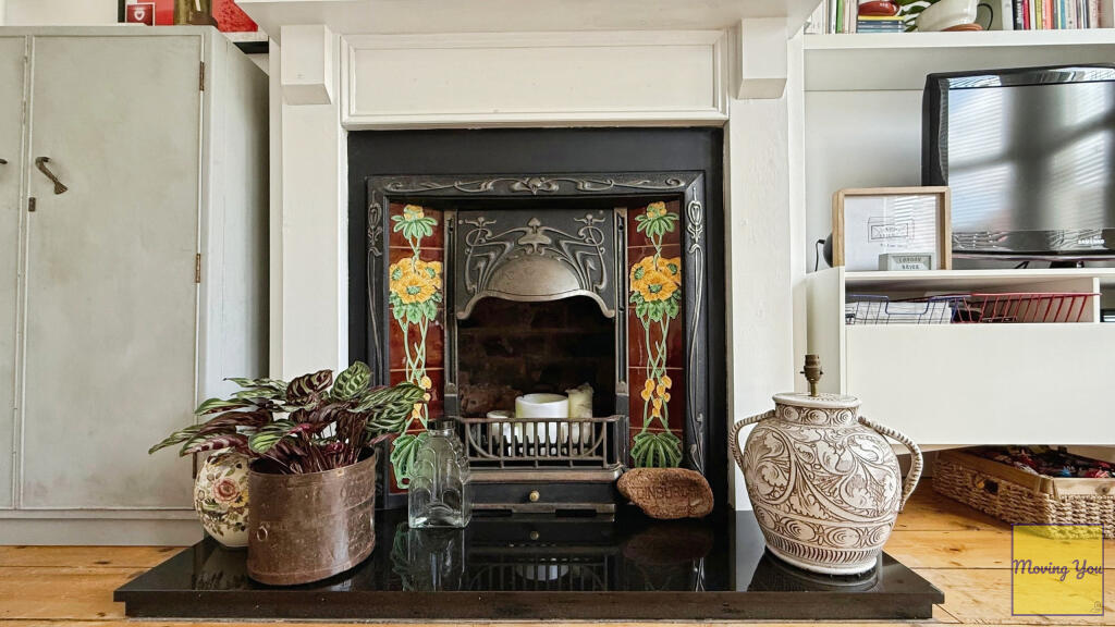 Feature fireplace