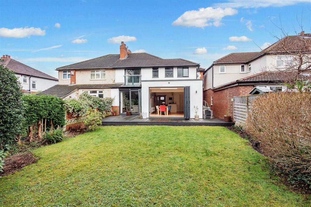Rear of Property