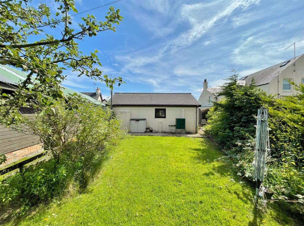 Rear of the cottage from the garden