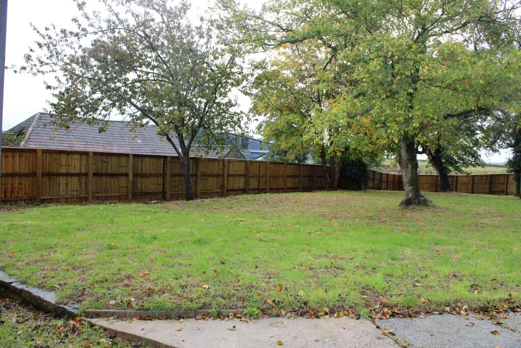 Rear garden