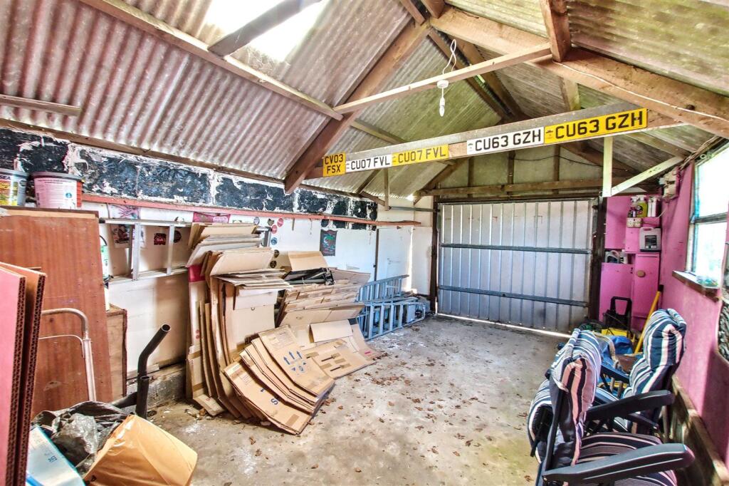 Inside Garage