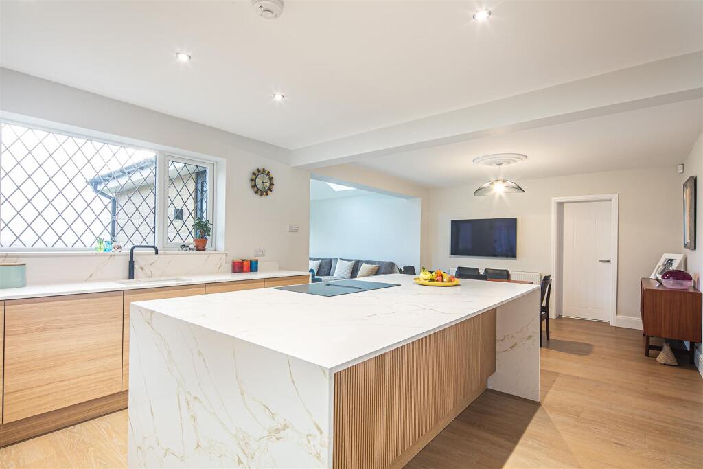 Open plan kitchen