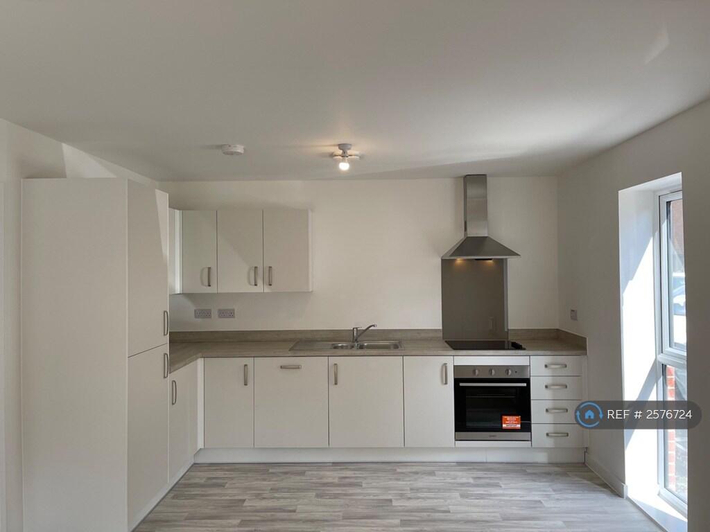 Modern Kitchen With Integrated Appliances
