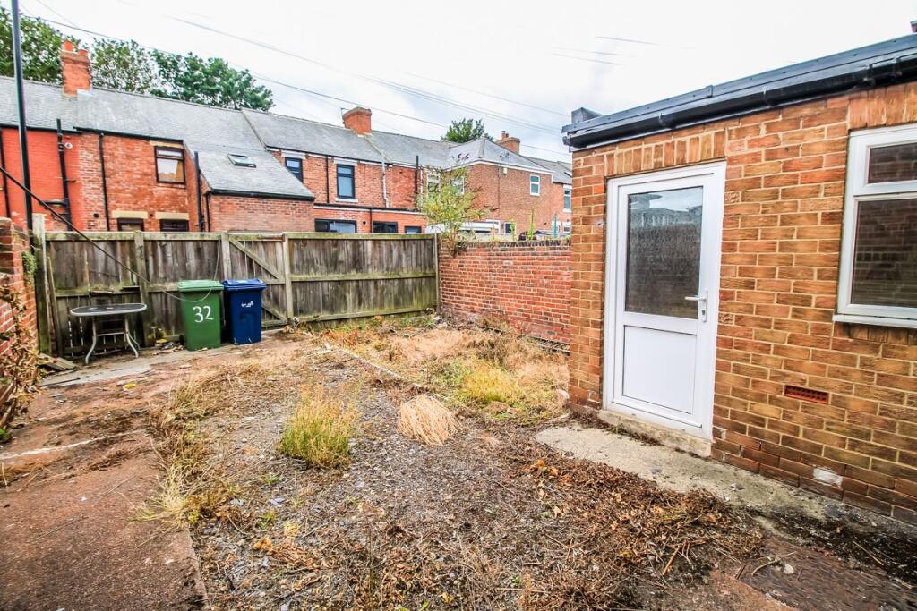 Rear Garden. 