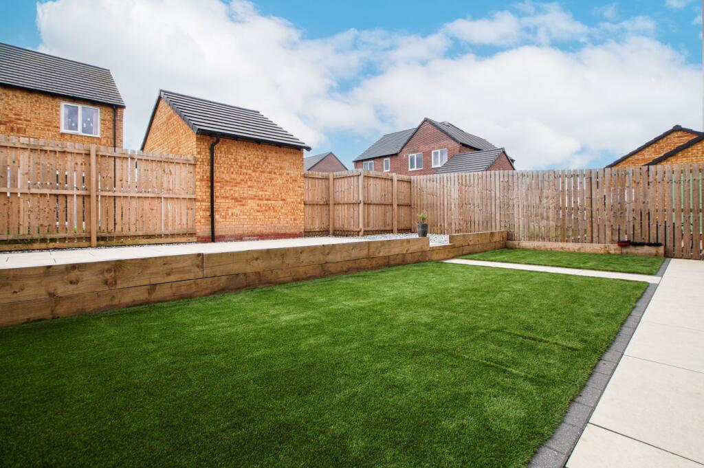 Rear garden