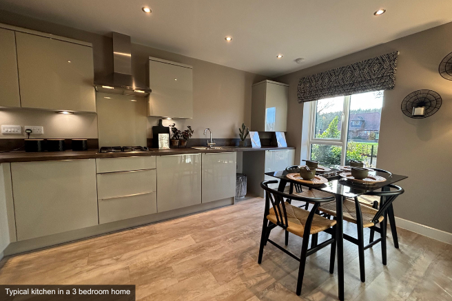 Typical Kitchen area