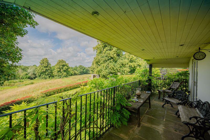 Stone Flagged Balcony