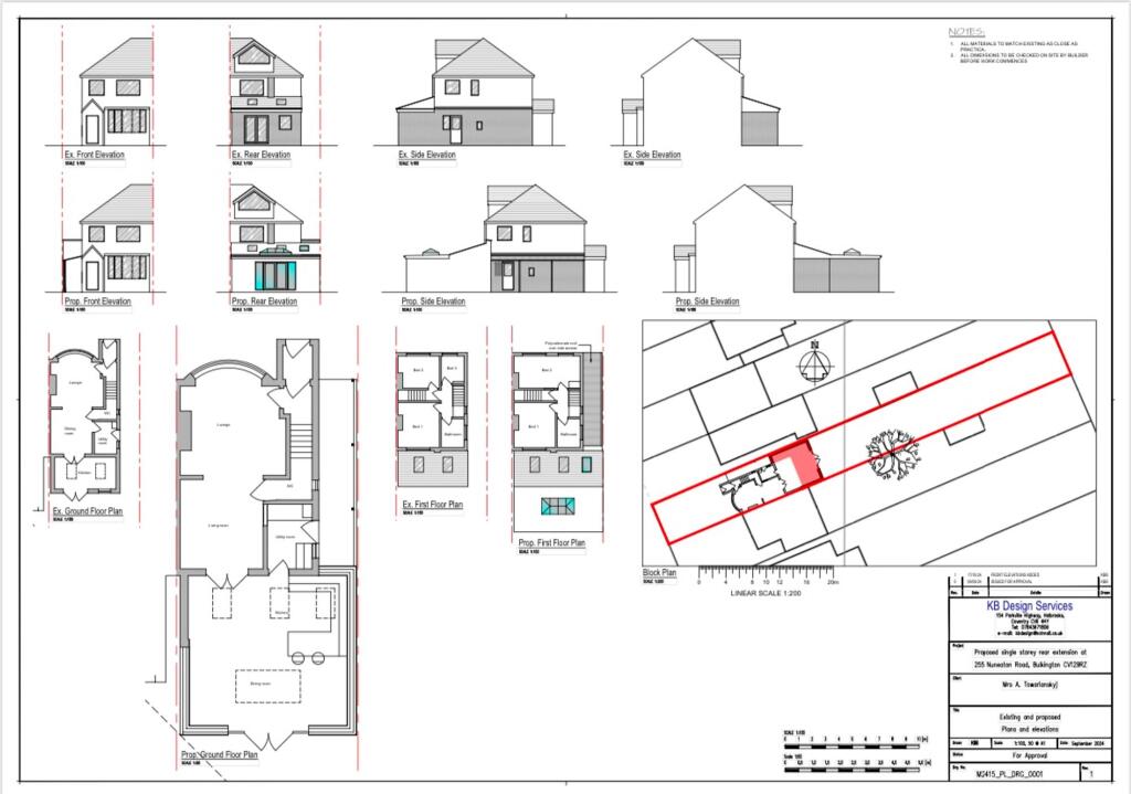 Ground Floor Rear Extension Plans