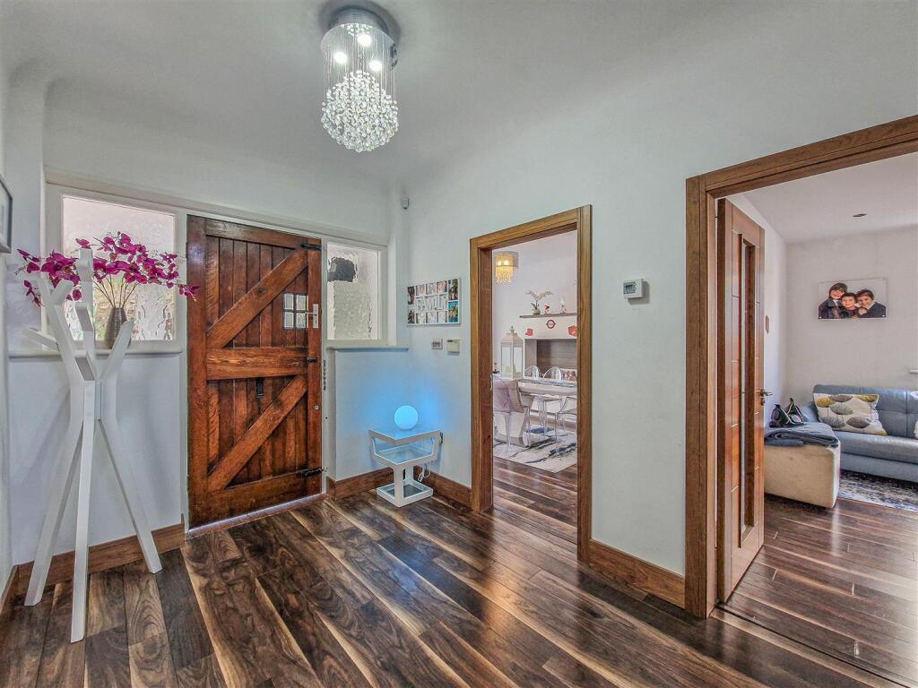 Grand reception hallway