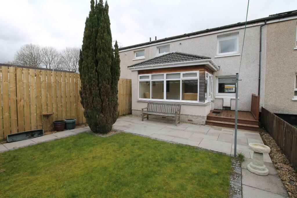 Rear of property