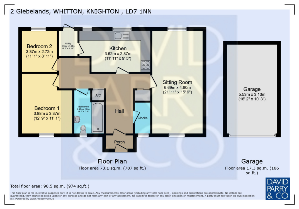 Detached Bungalow in the Upper Lugg Valley