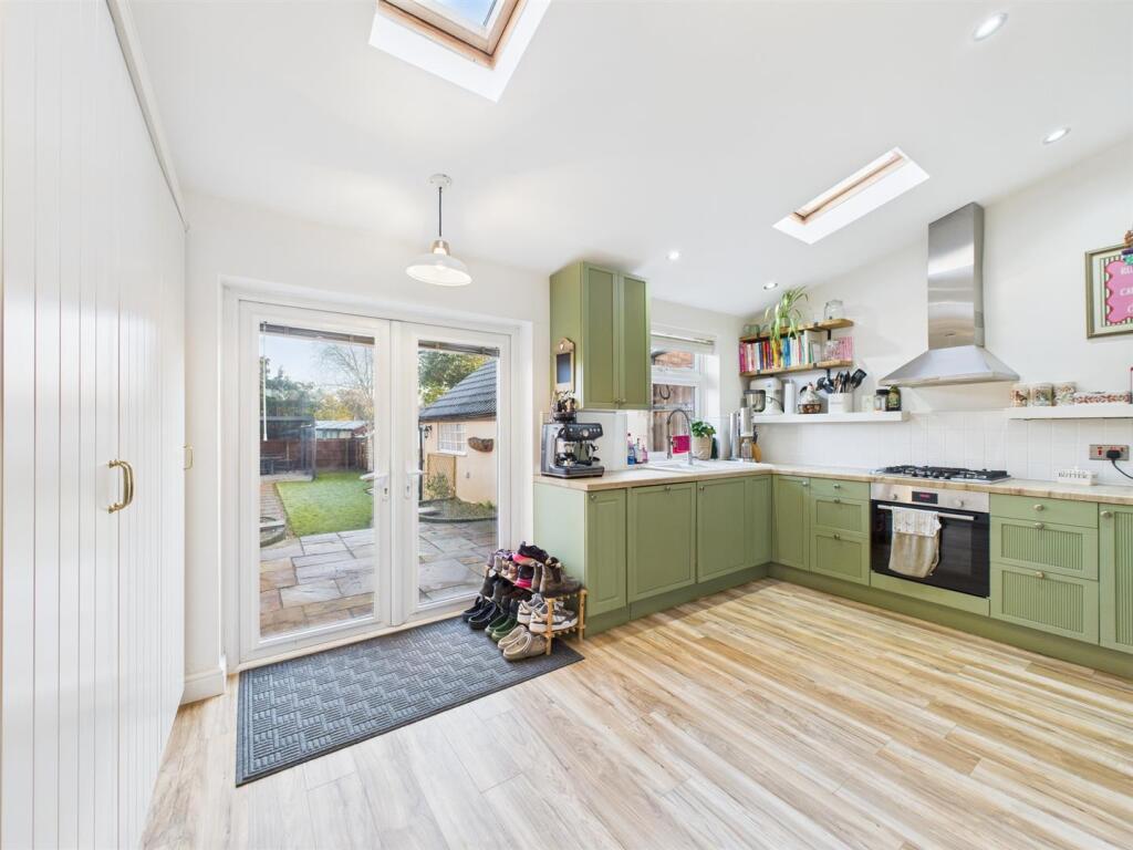 Kitchen with Velux Windows